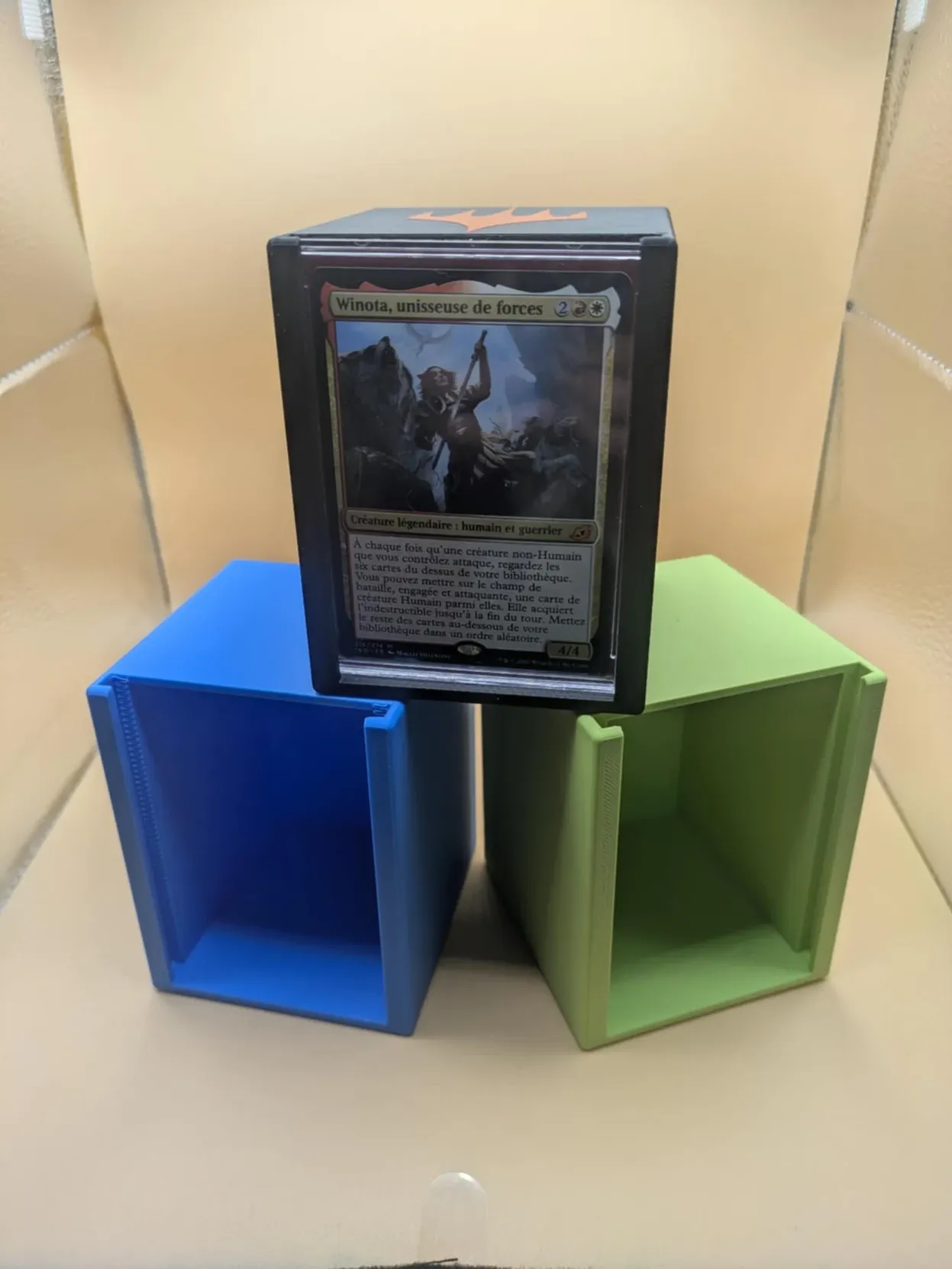 PACK ECO : lot de 3 deckbox Commander MTG (​Non)